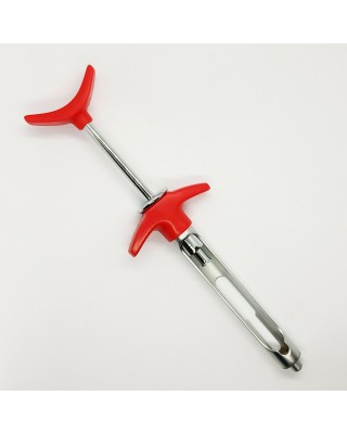 Anaesthetic Dental Aspirating Syringe 1.8ml - Red